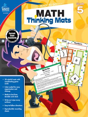 cover image of Math Thinking Mats, Grade 5